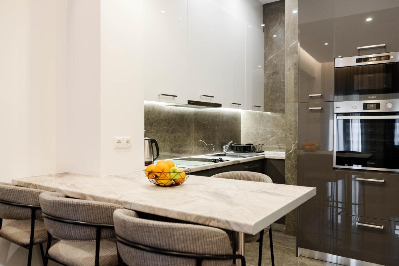 Larissa Railway &Metro Station Apartment Athen Eksteriør bilde